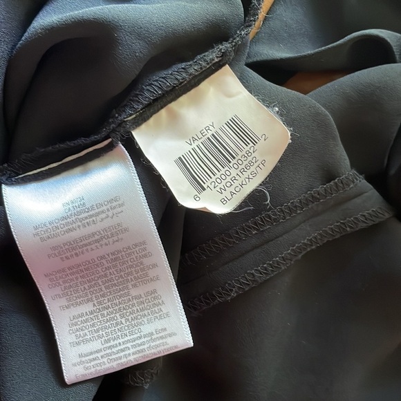 BCBG MAXAZRIA Black Peek A Boo‎ Shoulder Top - Picture 10 of 10